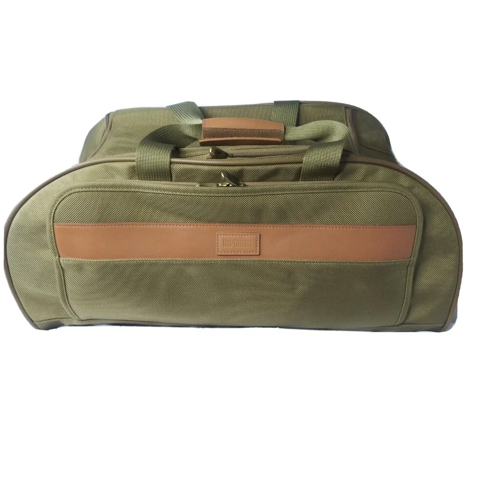 Hartmann Luggage Duffle Bag 21 inch Carry-On Ballistic Nylon Leather Trim
